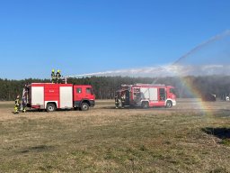 Ganztagsausbildung zum Thema Thema Wald- und Vegetationsbrandbekämpfung 